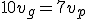 10v_g=7v_p