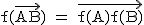 2$\textrm f(\vec{AB}) = \vec{f(A)f(B)}