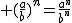 2$ (\frac{a}{b})^n=\frac{a^n}{b^n}