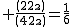 2$ \frac{\(2\\2\)}{\(4\\2\)}=\frac{1}{6}
