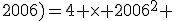 l(2006;2006)=4 \times 2006^2 