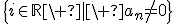 3$\{i\in\mathbb{R}\ |\ a_i\not=0\}