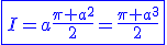 3$\blue\fbox{I=a\frac{\pi a^2}{2}=\frac{\pi a^3}{2}}