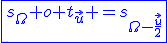3$\blue\fbox{s_{\Omega} o t_{\vec{u}} =s_{\Omega-\frac{\vec{u}}{2}}}