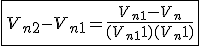 3$\fbox{V_{n+2} - V_{n+1} = \frac{V_{n+1}-V_n}{(V_{n+1}+1)(V_{n}+1)}} 