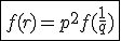 3$\fbox{f(r)=p^2f(\frac{1}{q})}