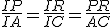 3$\frac{IP}{IA} = \frac{IR}{IC}=\frac{PR}{AC}