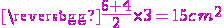 3$\magenta\frac{6+4}{2}\times3=15cm^2