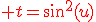 3$\red t=sin^2(u)
