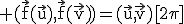 3$\rm (\vec{f}(\vec{u}),\vec{f}(\vec{v}))=(\vec{u},\vec{v})[2\pi]