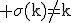 3$\rm \sigma(k)\no=k