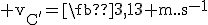3$\rm v_{C^'}=\fbox{3,13 m.s^{-1}}