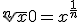 3$\sqrt[n]{x}0=x^{\frac{1}{n}}