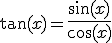 3$\tan(x)={4$\fr{\sin(x)}{\cos(x)