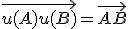 3$\vec{u(A)u(B)}=\vec{AB}