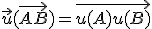 3$\vec{u}(\vec{AB})=\vec{u(A)u(B)}