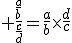 3$ \frac{\frac{a}{b}}{\frac{c}{d}}=\frac{a}{b}\times\frac{d}{c}