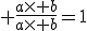 3$ \frac{a\times b}{a\times b}=1