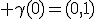 3$ \gamma(0)=(0,1)