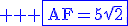 3$ \rm \blue \fbox{AF=5\sqrt{2}}