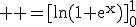 3$ \rm =[ln(1+e^x)]_0^1