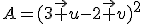 3$A=(3\vec u-2\vec v)^2