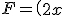 3$F=\(\array{\\2x&2y&0 \\yz&xz&xy}\)