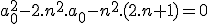 3$a_0^2-2.n^2.a_0-n^2.(2.n+1)=0