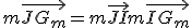 3$m\vec{JG_m} = m\vec{JI} + m\vec{IG_m}