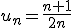 3$u_n=\frac{n+1}{2n}