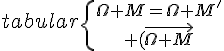 4$\begin{tabular}\{{\Omega M=\Omega M^'\atop (\vec{\Omega M};\vec{\Omega M^'})=\theta}\\\leftrightarrow\{{|z-w|=|z^'-w|\atop arg(\frac{z^'-w}{z-w})=\theta}\\\leftrightarrow\{{|z-w|=|z^'-w|\atop arg(\frac{z^'-w}{z-w})=\theta}\\\leftrightarrow\{{|\frac{z^'-w}{z-w}|=1\atop arg(\frac{z^'-w}{z-w})=\theta}\\\leftrightarrow\rm\frac{z^'-w}{z-w}=e^{i\theta}\\\leftrightarrow z^'-w=e^{i\theta}(z^'-w)\forall z\neq w\end{tabular}