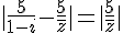 4$|\frac{5}{1-i}-\frac{5}{{\bar z}}| = |\frac{5}{\bar z}|