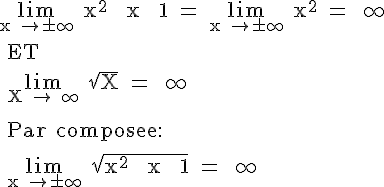 Maths Ts Limites Racine Carree Exercice De Mathematiques De Terminale 379263