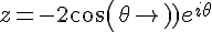 4$z=-2cos(\theta)e^{i\theta}