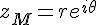 4$z_M=re^{i\theta}