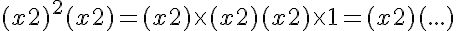 5$(x+2)^2 + (x+2) = (x+2)\times (x+2) + (x+2)\times 1 = (x+2) (...)