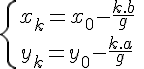 5$\{{x_{k}=x_{0}-\frac{k.b}{g}\atop~y_{k}=y_{0}-\frac{k.a}{g}}\