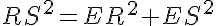 5$RS^2=ER^2+ES^2
