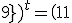 \(\array{1&2&3\\4&5&6\\7&8&9}\)^t=\(\array{1&4&7\\2&5&8\\3&6&9}\)