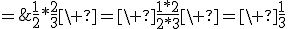4$ \frac{6}{12}*\frac{12}{18}\&nbsp;&nbsp;=\&nbsp;&nbsp;\frac{1}{2}*\frac{2}{3}\ =\ \frac{1*2}{2*3}\ =\ \frac{1}{3}