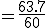 =\frac{63.7}{60}