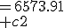 3$\begin{align}c1&=6573.91\\ c2&=6926.09
 \\ \end{align}