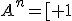A^n=\left[ \array{1&a_n&b_n\\0&2^n&c_n\\0&0&3^n}\right]