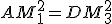 AM_1^2=DM_3^2
