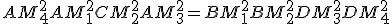 AM_4^2+AM_1^2+CM_2^2+AM_3^2 = BM_1^2+BM_2^2+DM_3^2+DM_4^2