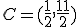 C=(\frac{1}{2},\frac{11}{2})