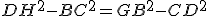 DH^2-BC^2=GB^2-CD^2