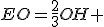 EO=\frac{2}{3}OH 