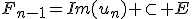 F_{n-1}=Im(u_n) \subset E