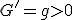 G'=g>0